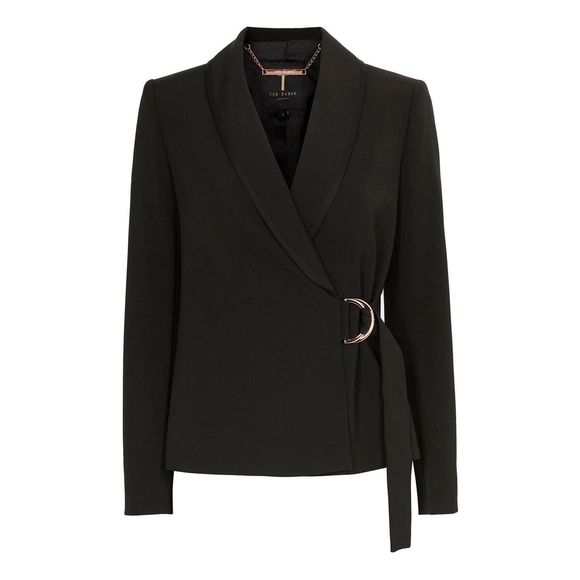 Ted Baker London Adaar D-Ring Tailored Blazer Size 1 US Small - Picture 1 of 8